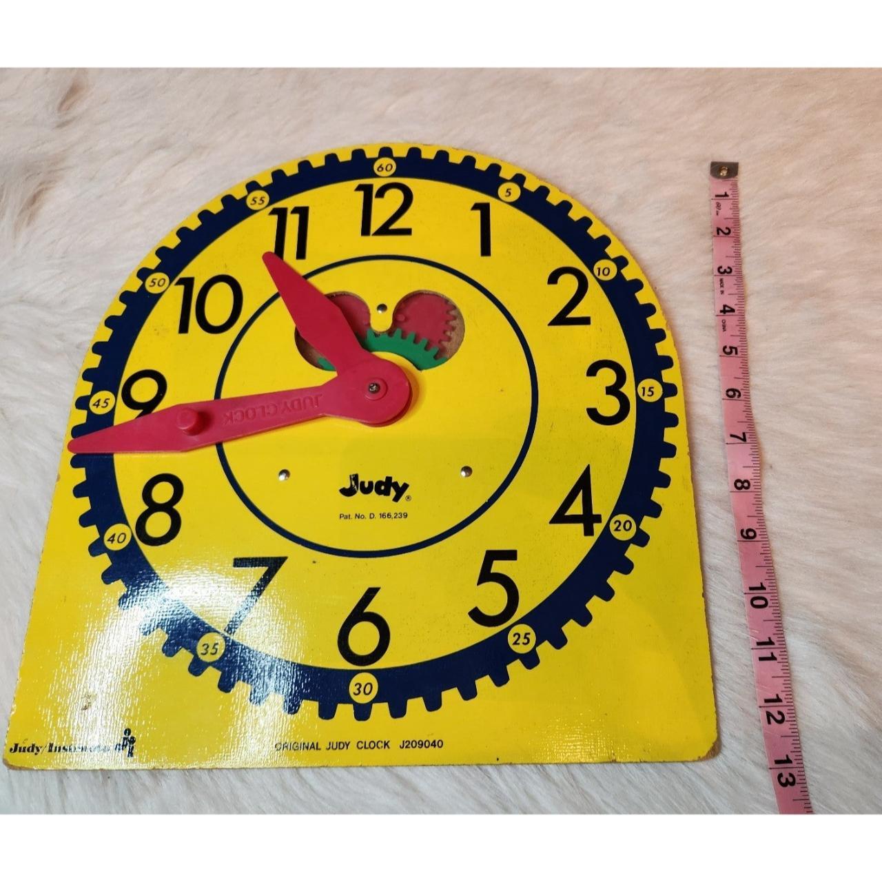 Original Judy Clock Learning Tool For Telling... Depop