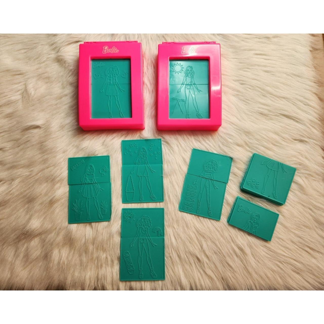 Barbie Fashion Designer Plates Set Set of 2 Fashion... Depop