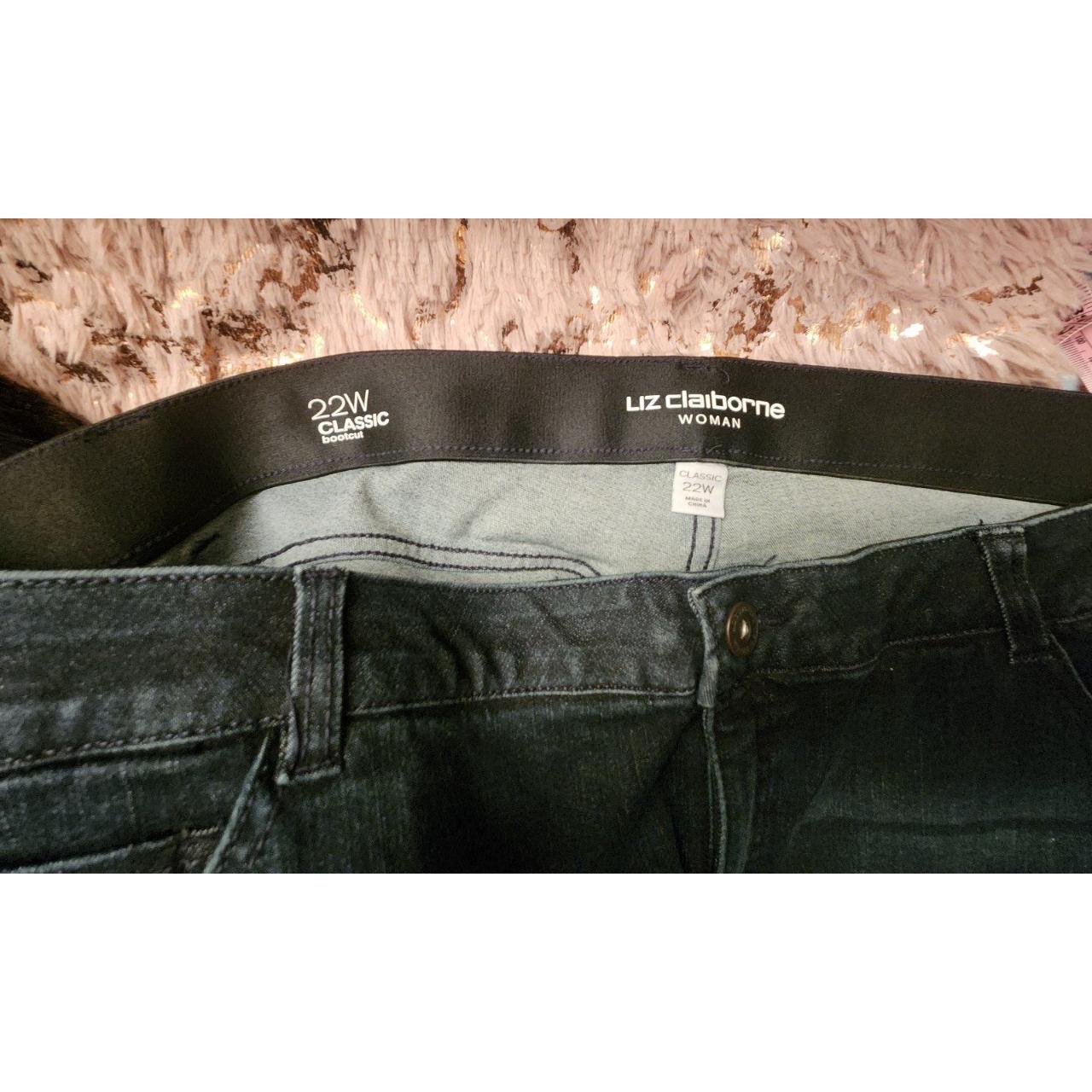 Liz Claiborne Womens Classic Bootcut Jeans Size 22W... - Depop