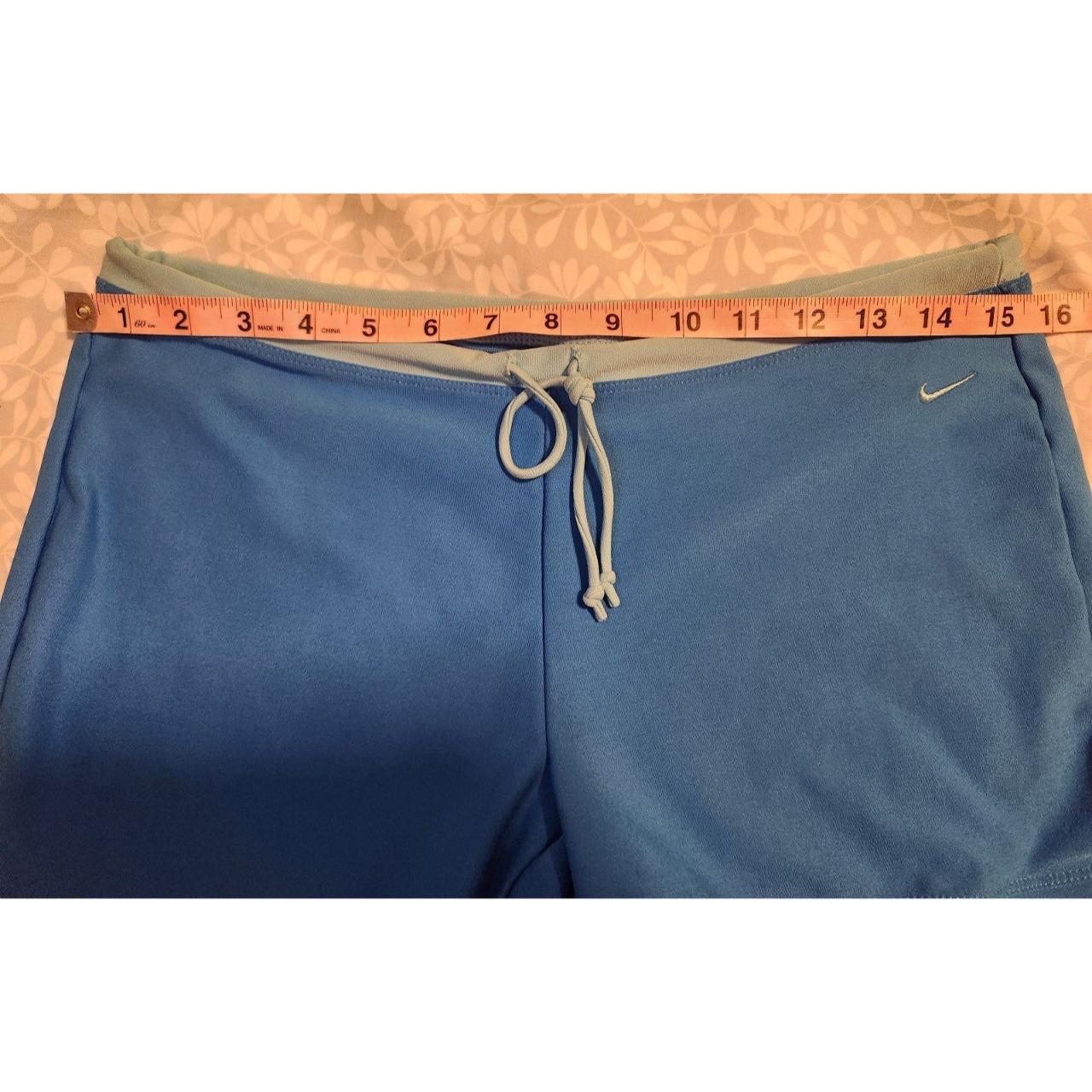 womens nike blue shorts