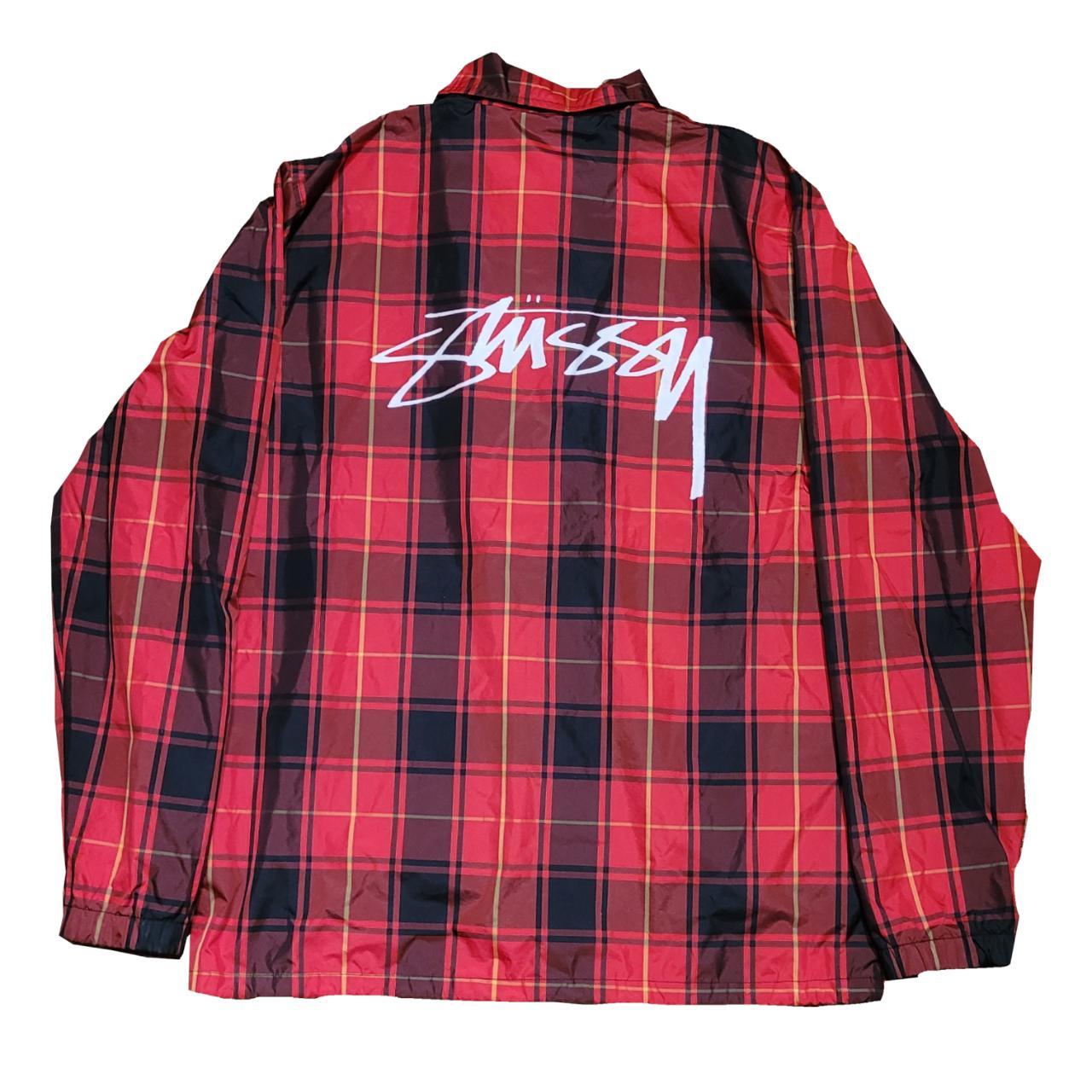 old stussy 90’s Lee Plaid Army Jacket Plaid stussy Army Jacket Lee 90’s old