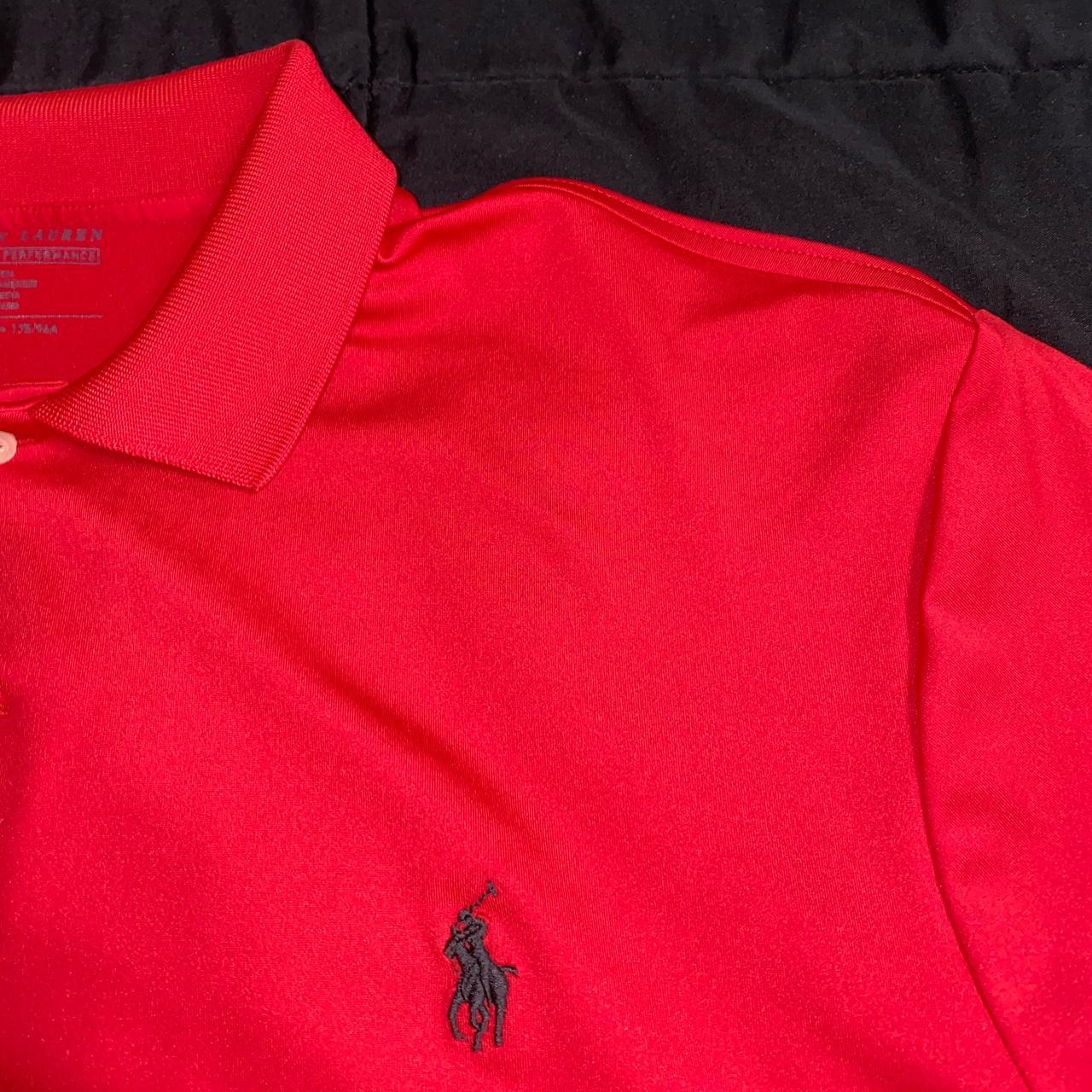 Polo Ralph Lauren Men's Red and Black Polo-shirts | Depop