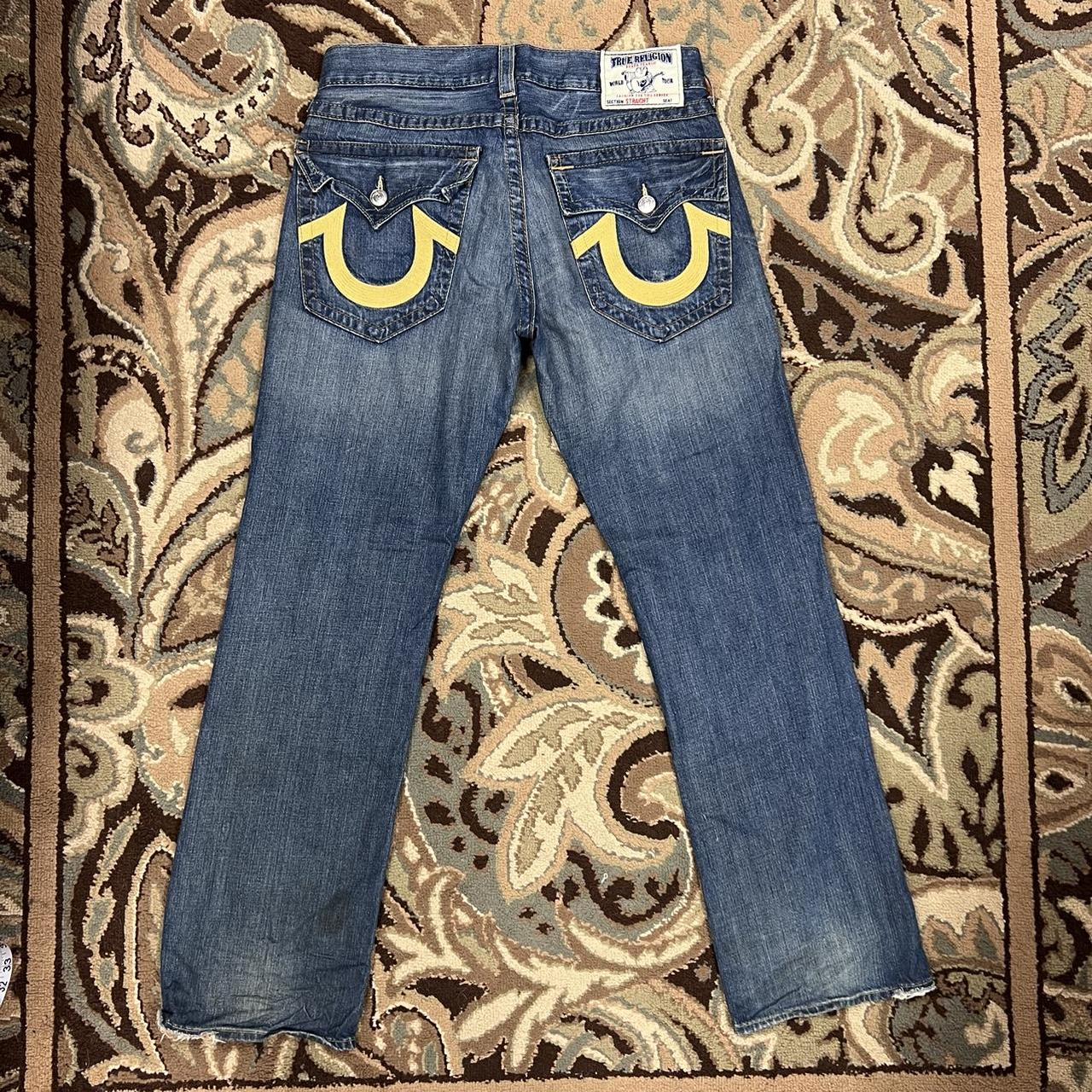 True religion clearance yellow jeans