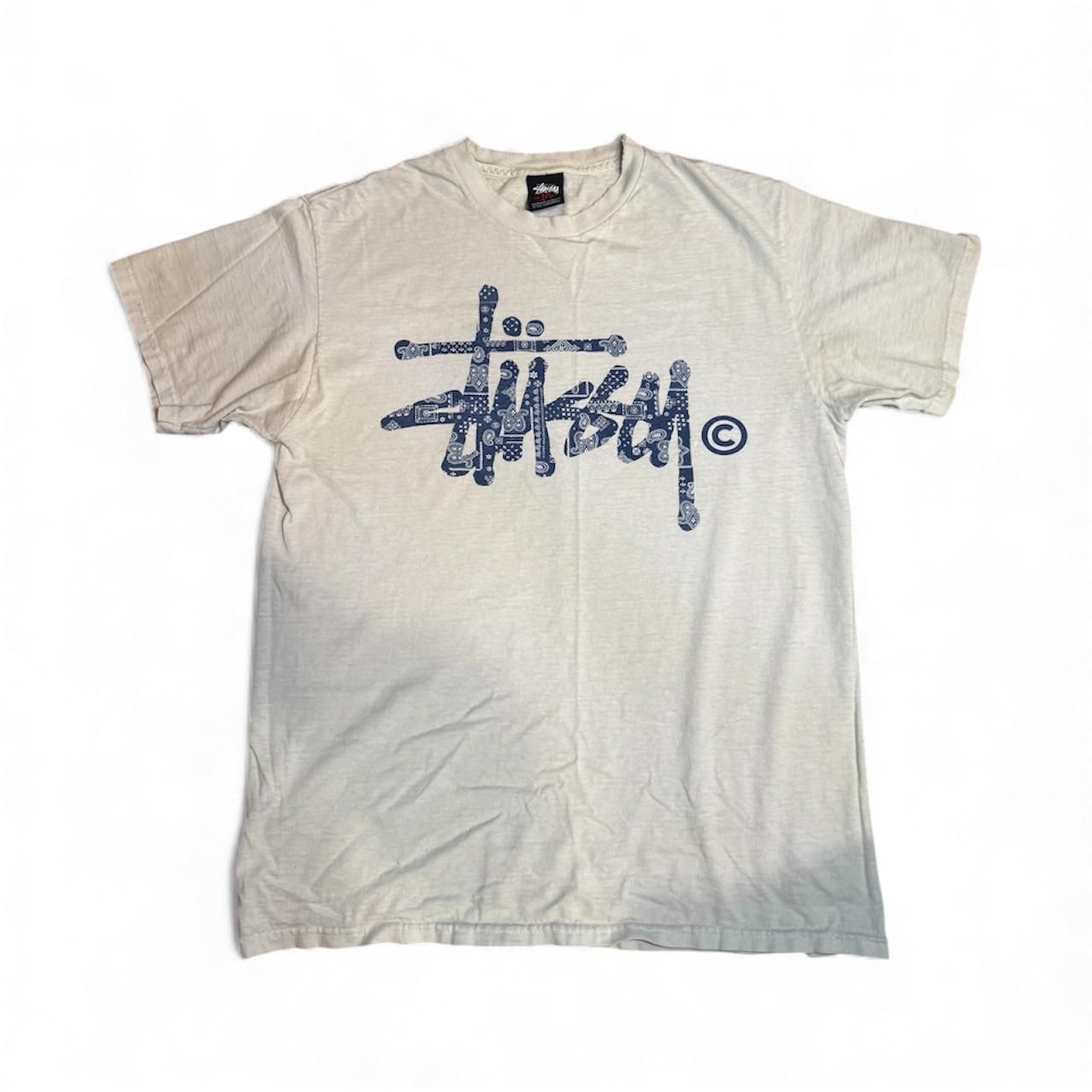 Stussy Black floral t shirt spring 20 rare t | Depop