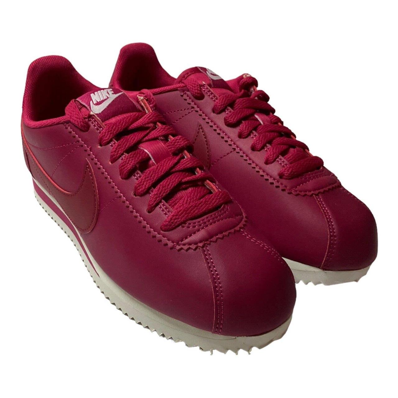 Nike classic cortez clearance maroon