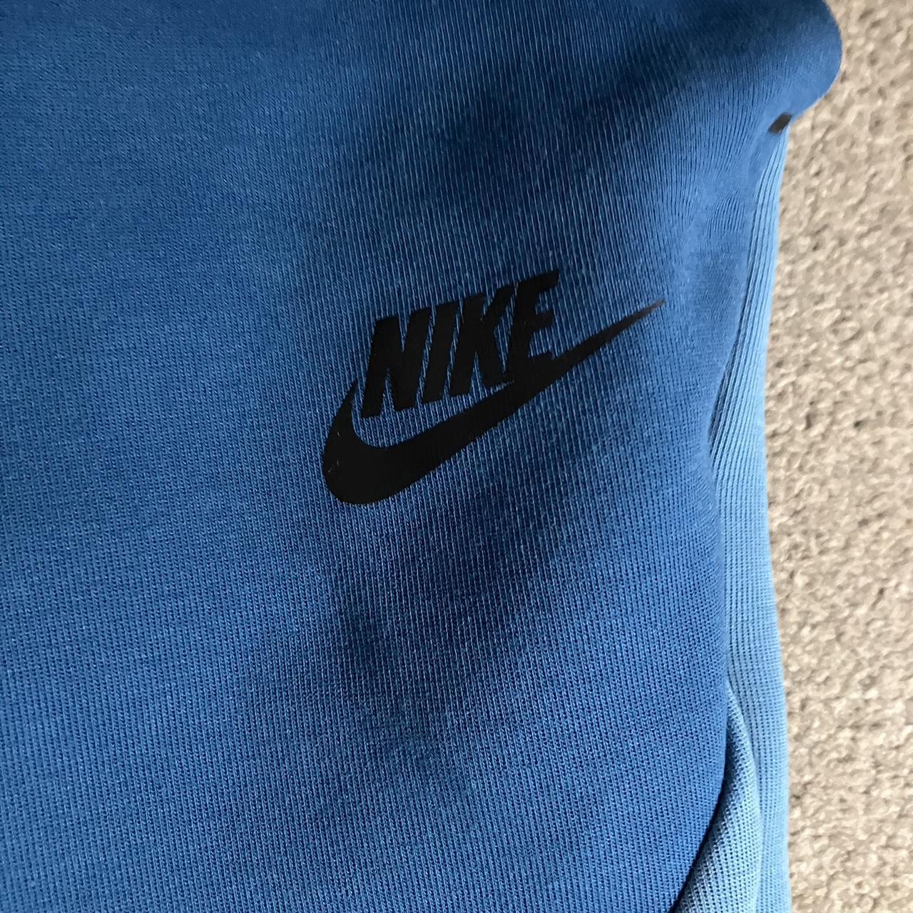 Nike tech fleece joggers Dutch blue size xs Super... - Depop
