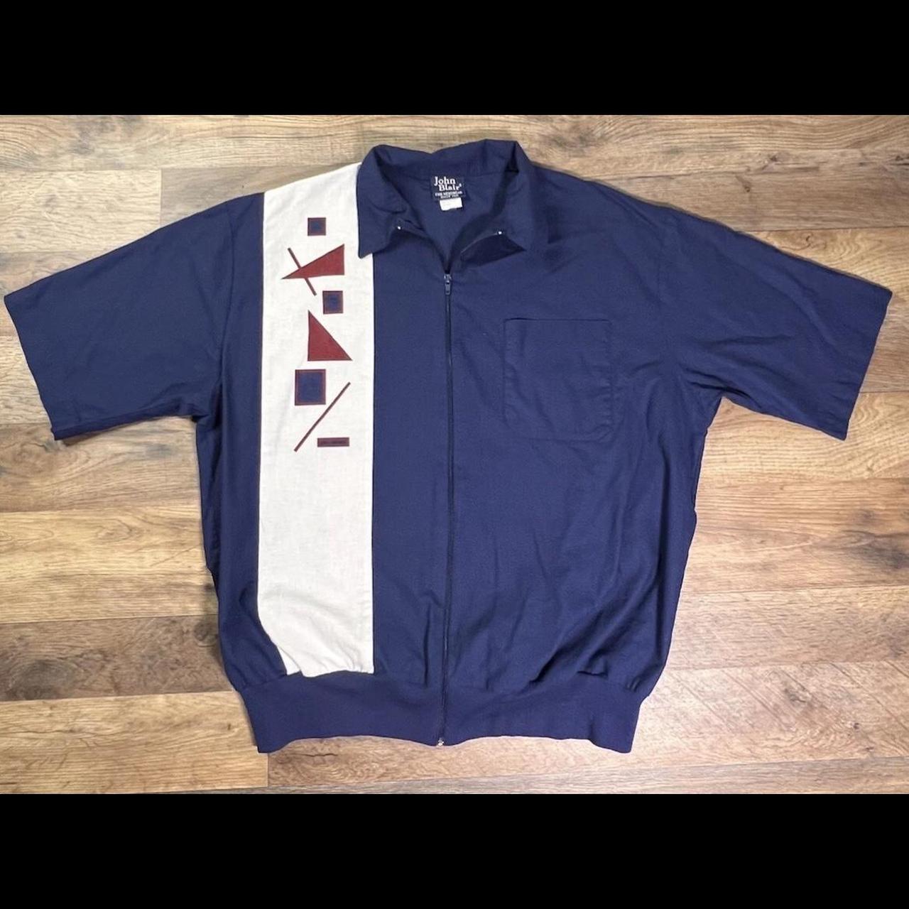 Blair Men's Shacket Jacket Navy/Blue L – Vintage 90s John