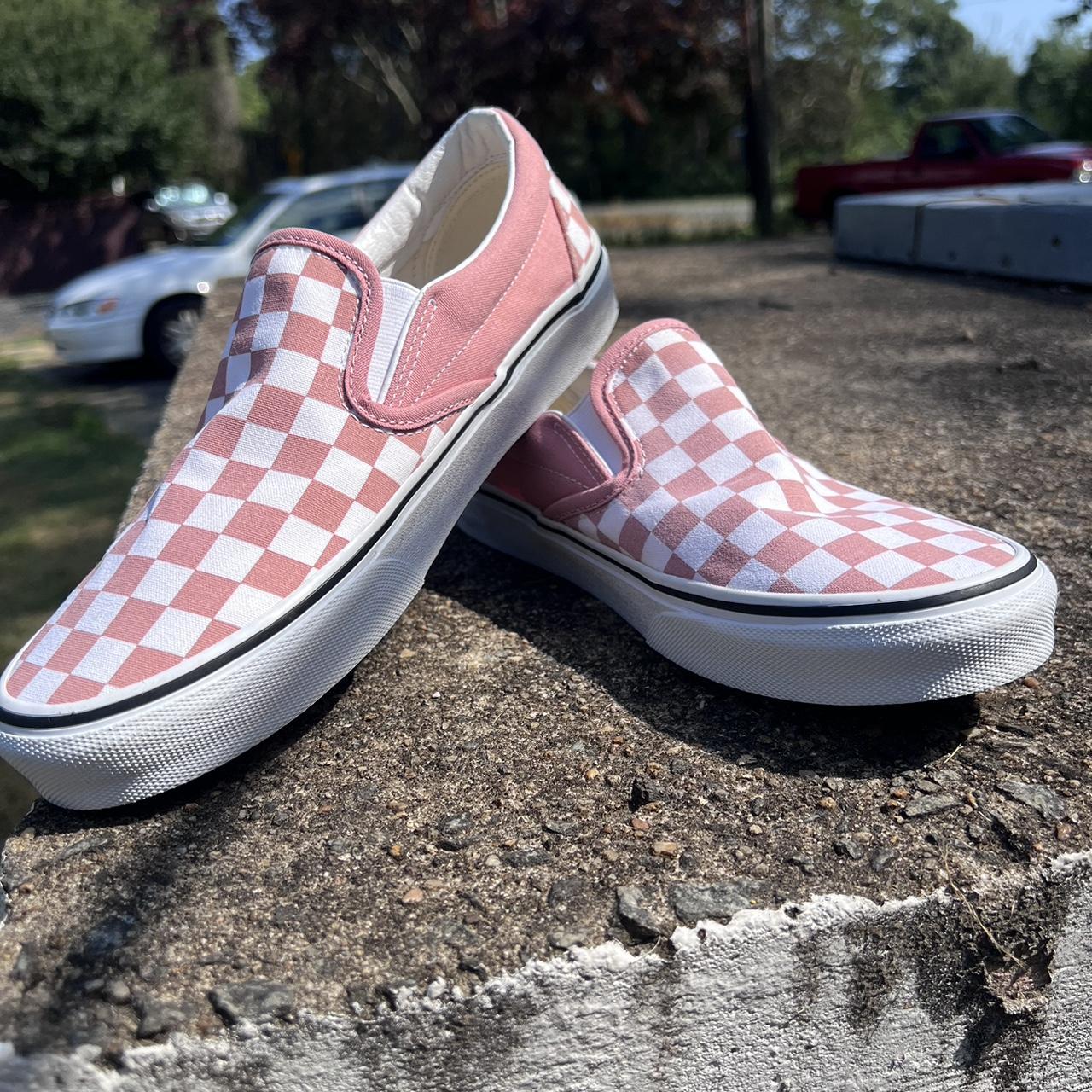 Checkered vans womens size 9 best sale