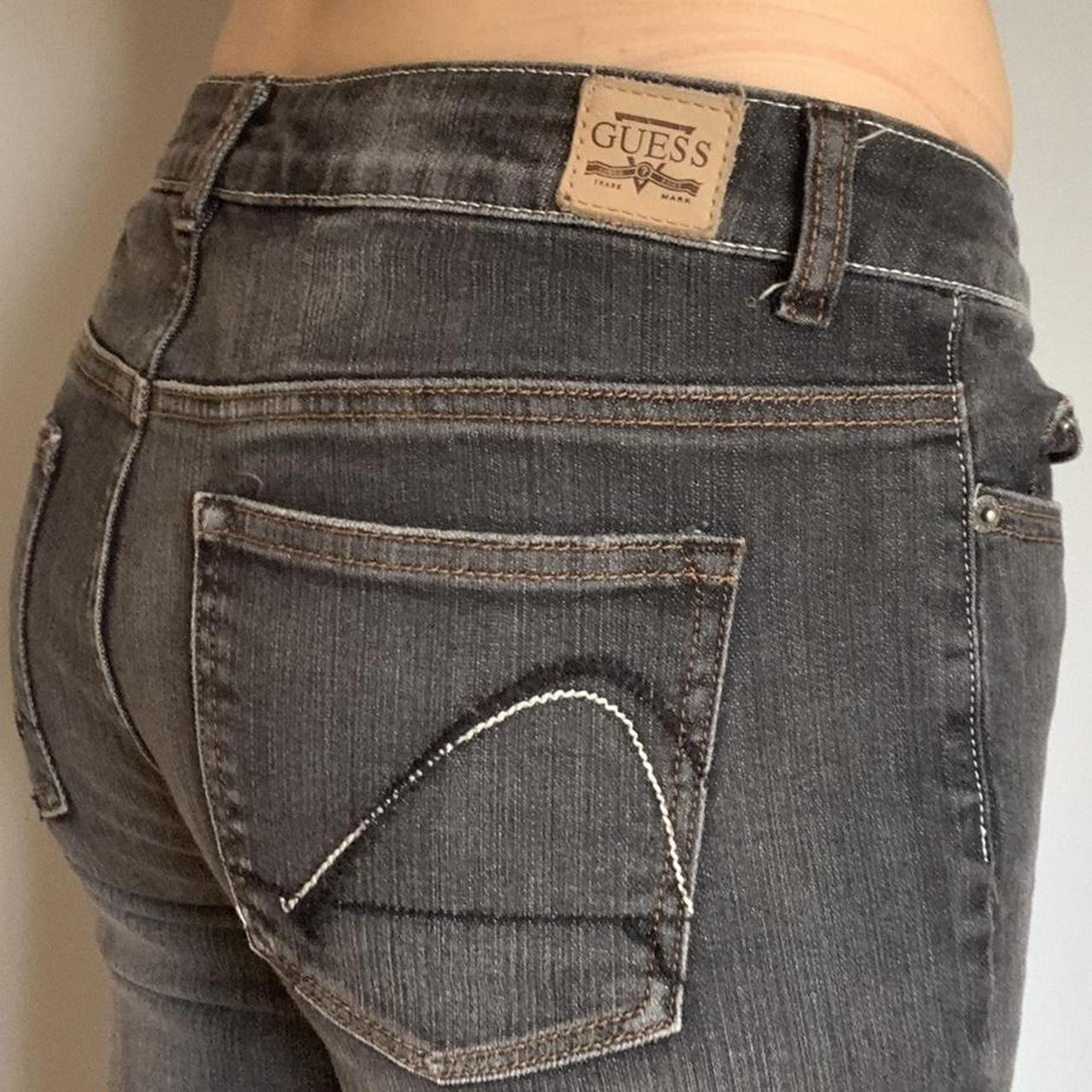 GUESS JEANS👀 27” waist, low rise, bootleg jeans Depop