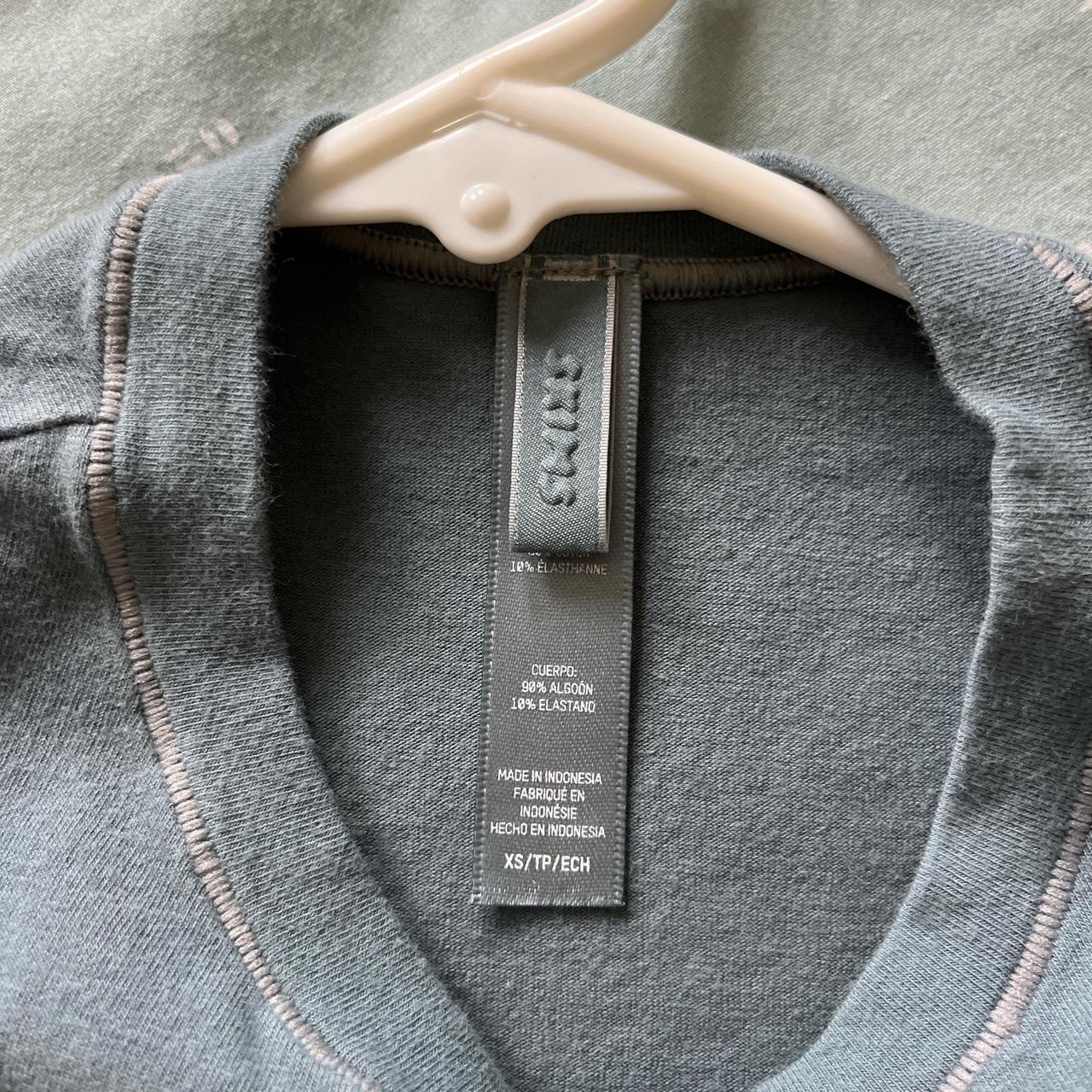 skims cotton jersey t shirt color kyanite size... Depop