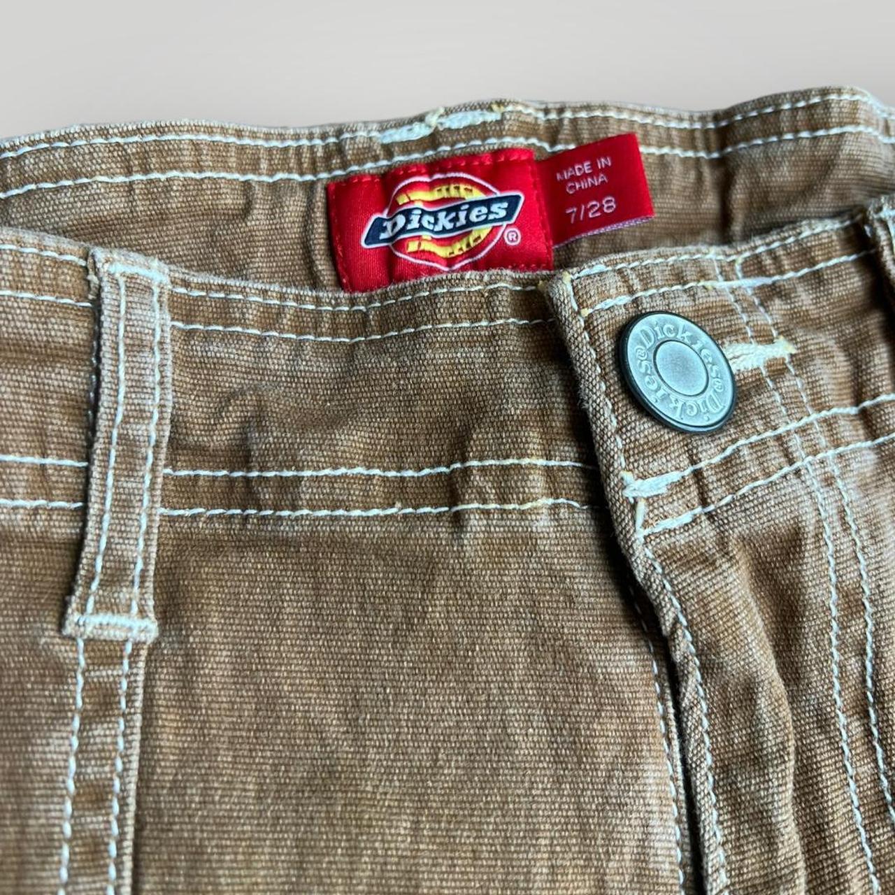 womens dickie cargo pants size 7/28 slightly... Depop