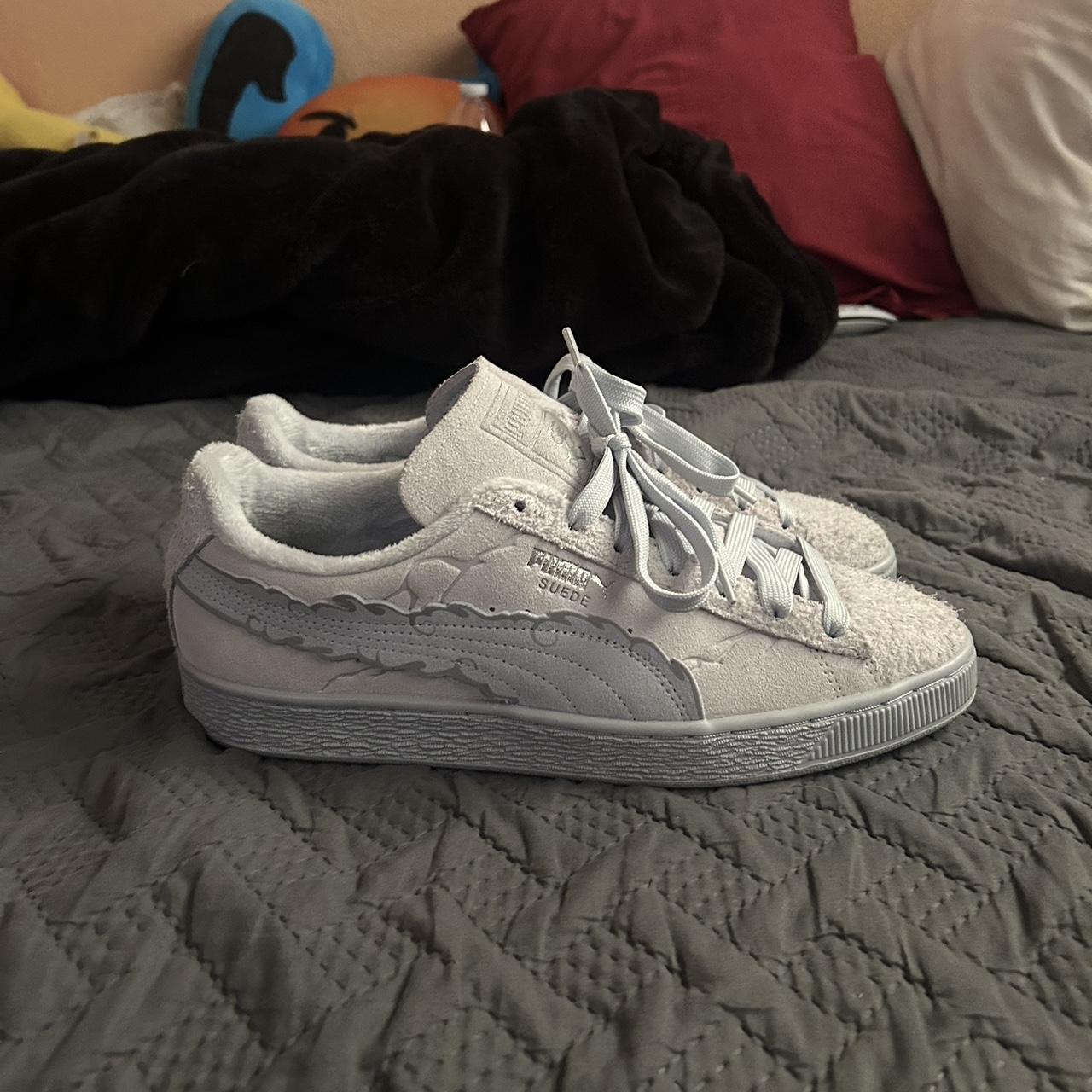 Grey puma suede size 5 best sale