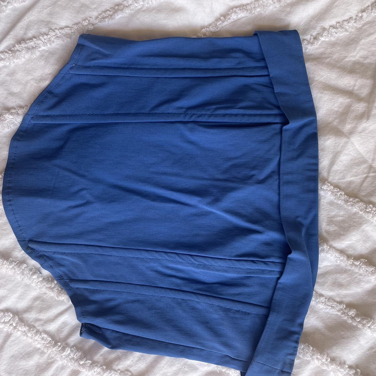 Glassons blue corset top size xs Only worn once but... - Depop