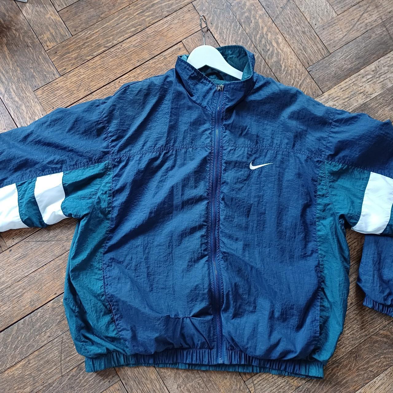 Vintage Nike Jacket 90s vintage Nike windbreaker... - Depop