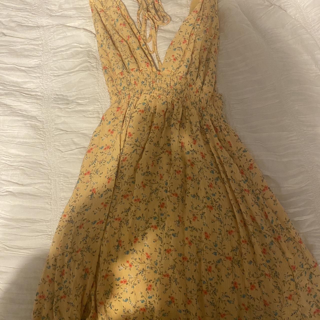 cute summer style dress, fits medium but super... - Depop