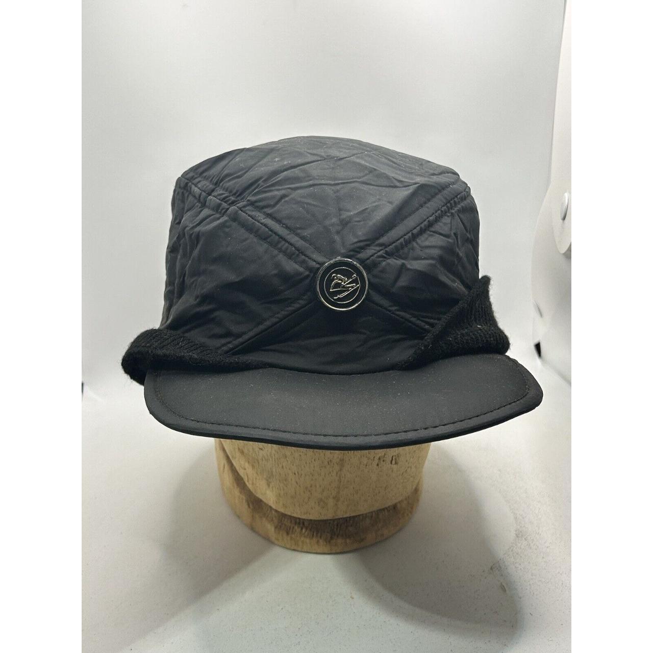 Vintage Ski Hat Quilted Aged. The foam has aged and… - Depop