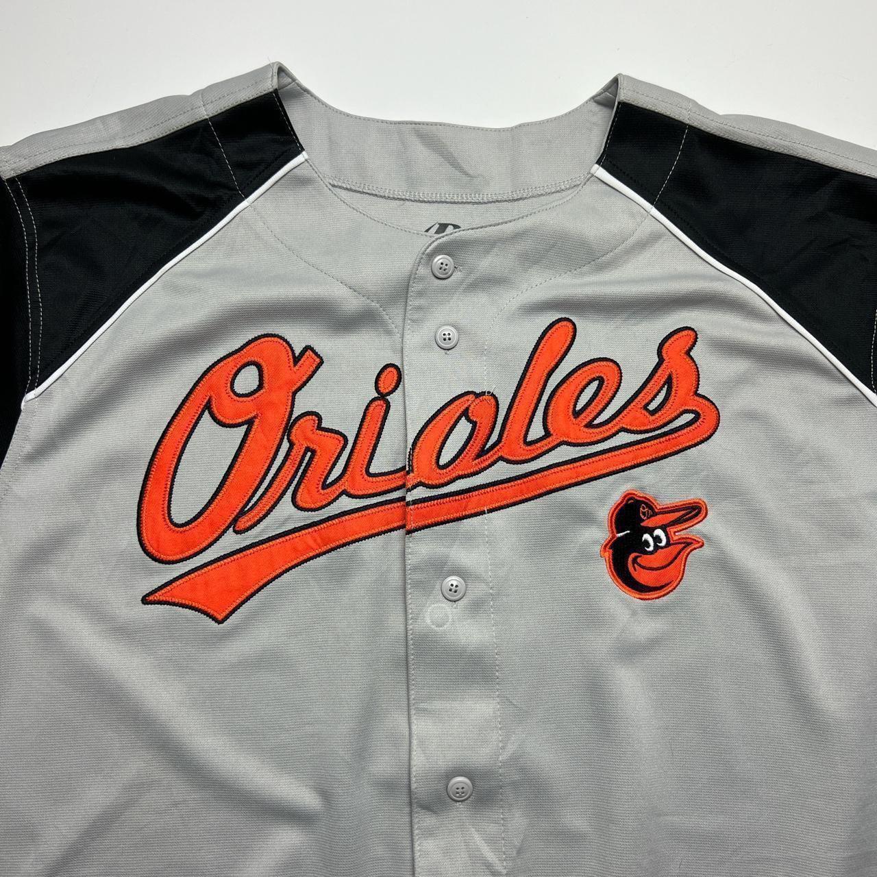 Black Baltimore Orioles Dynasty Jersey Size Large - Depop