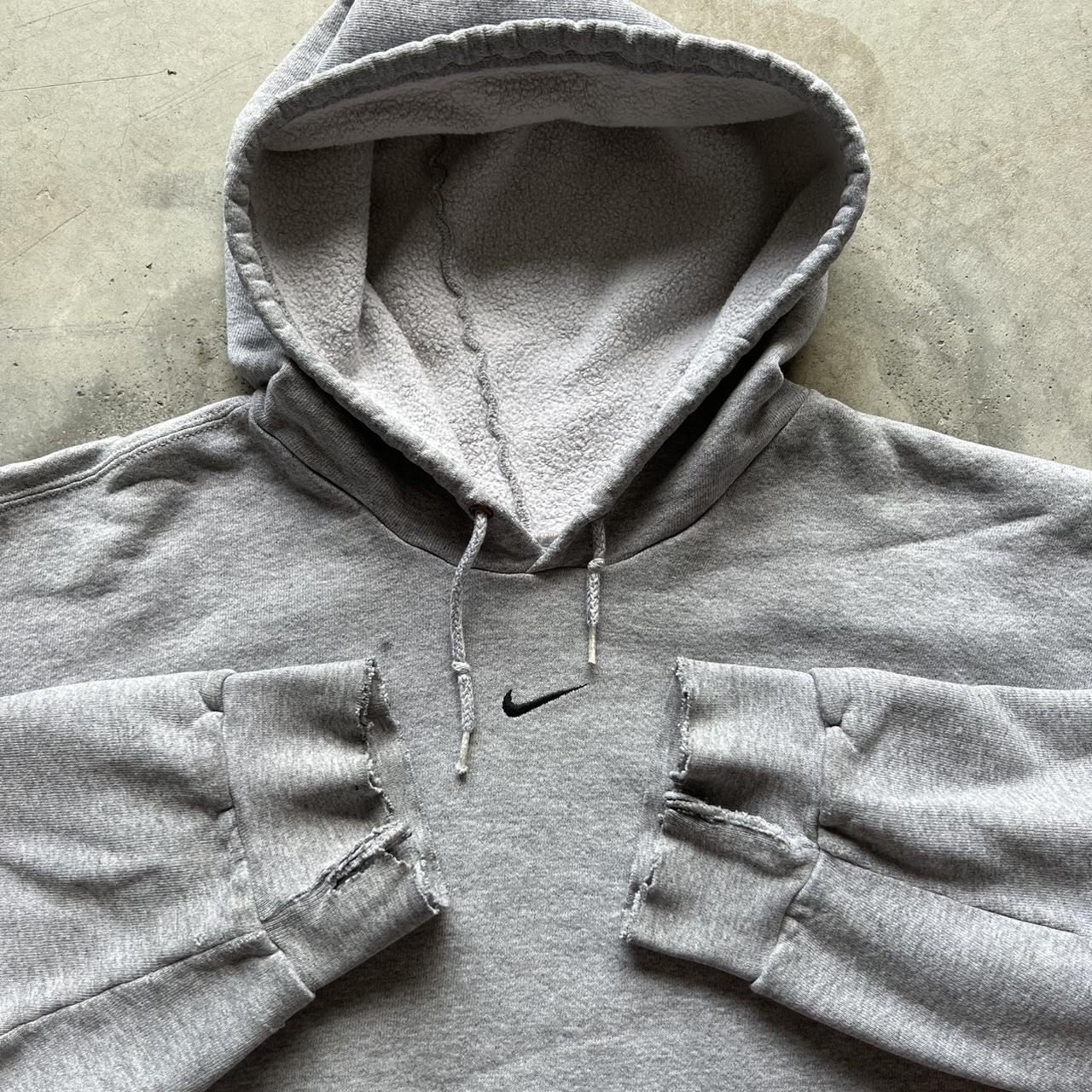 Nike center-swoosh-hoodie - Depop