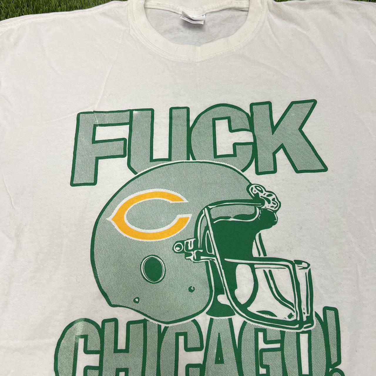 Funny Green Bay packers embroidered script t shirt. - Depop