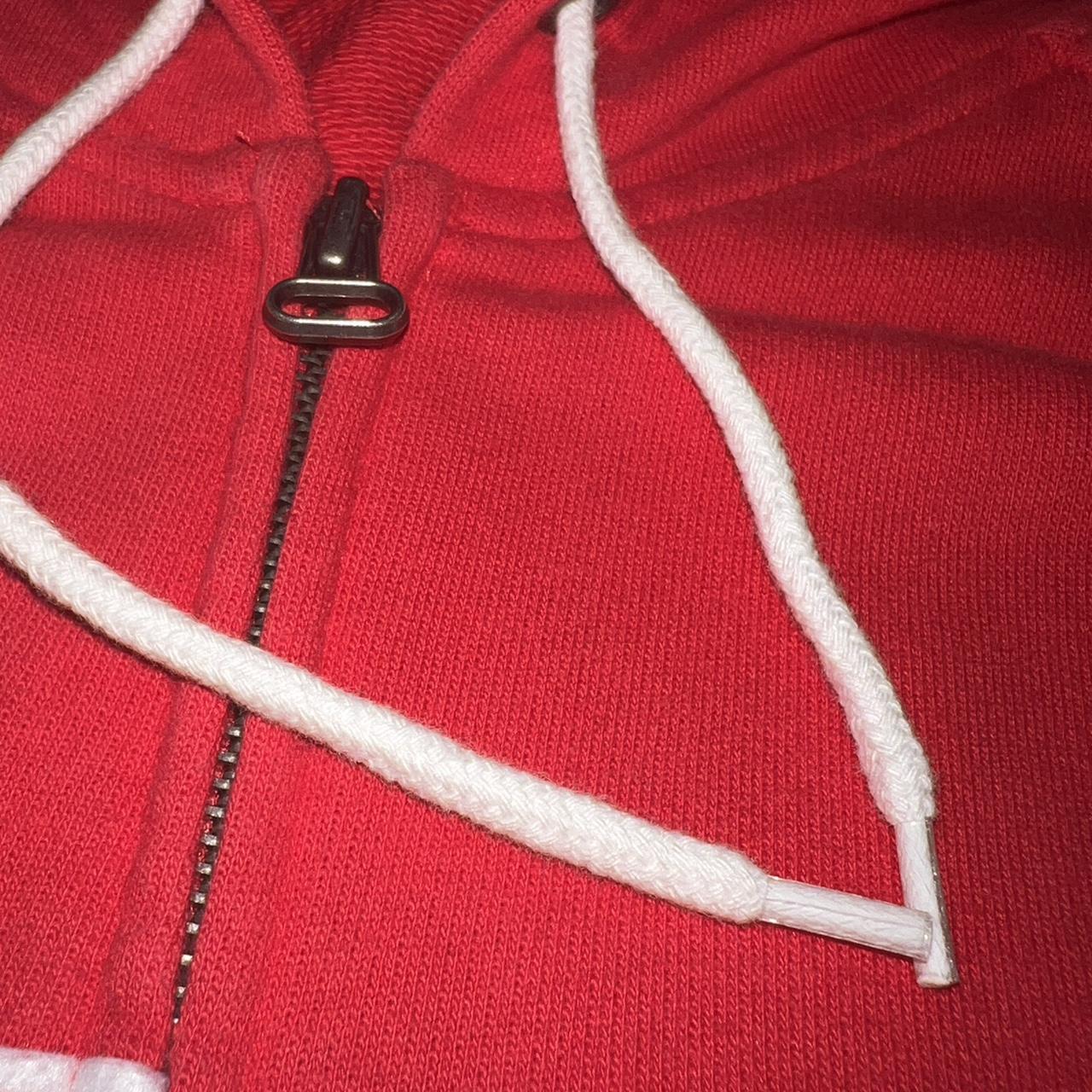 Target red shop zip up hoodie