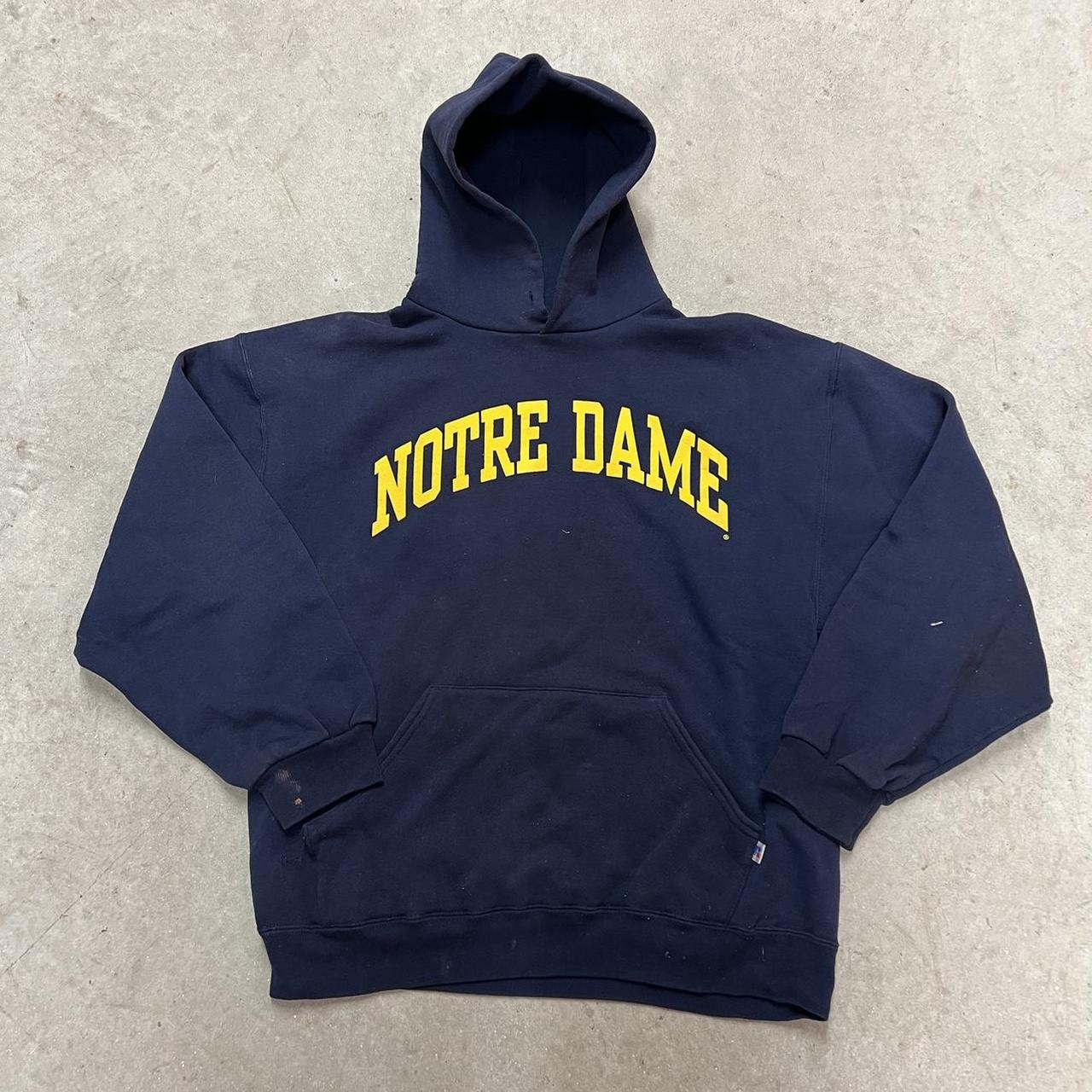 Vintage University Notre Dame Russell Athletic... - Depop