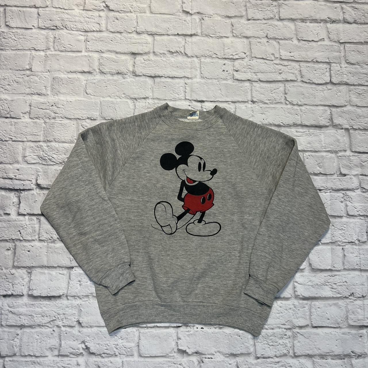 VINTAGE DISNEY MICKEY SWEATSHIRT 1980s SIZE XL MADE IN USA – Vintage rare  usa