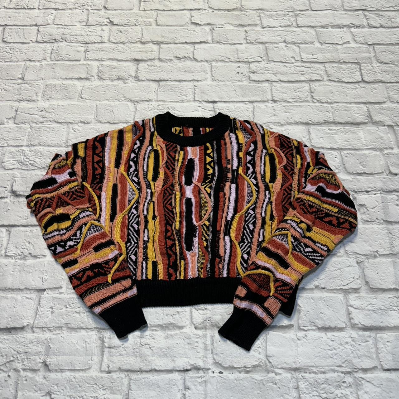 Coogi Style Essential Womens Cropped Sweater... - Depop