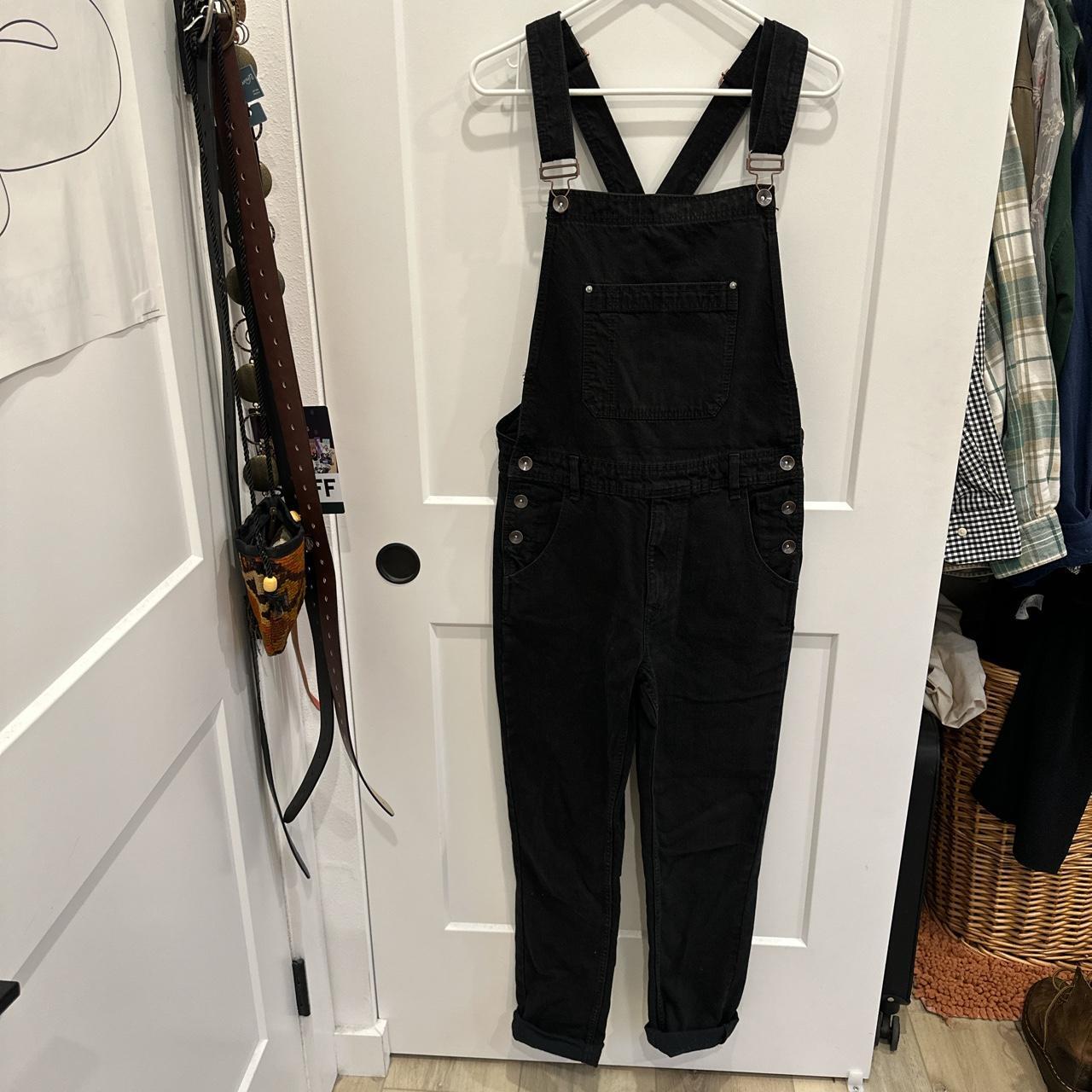 BDG Men's Black Dungarees-overalls | Depop