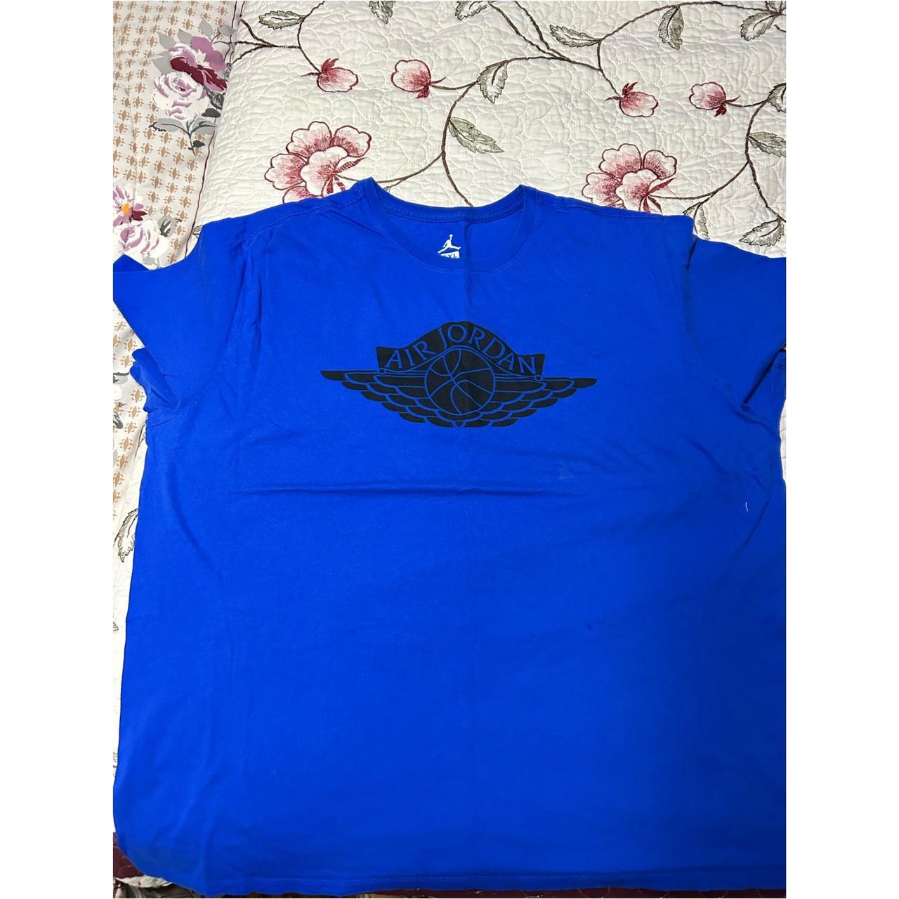 Royal Blue Jordan Shirt