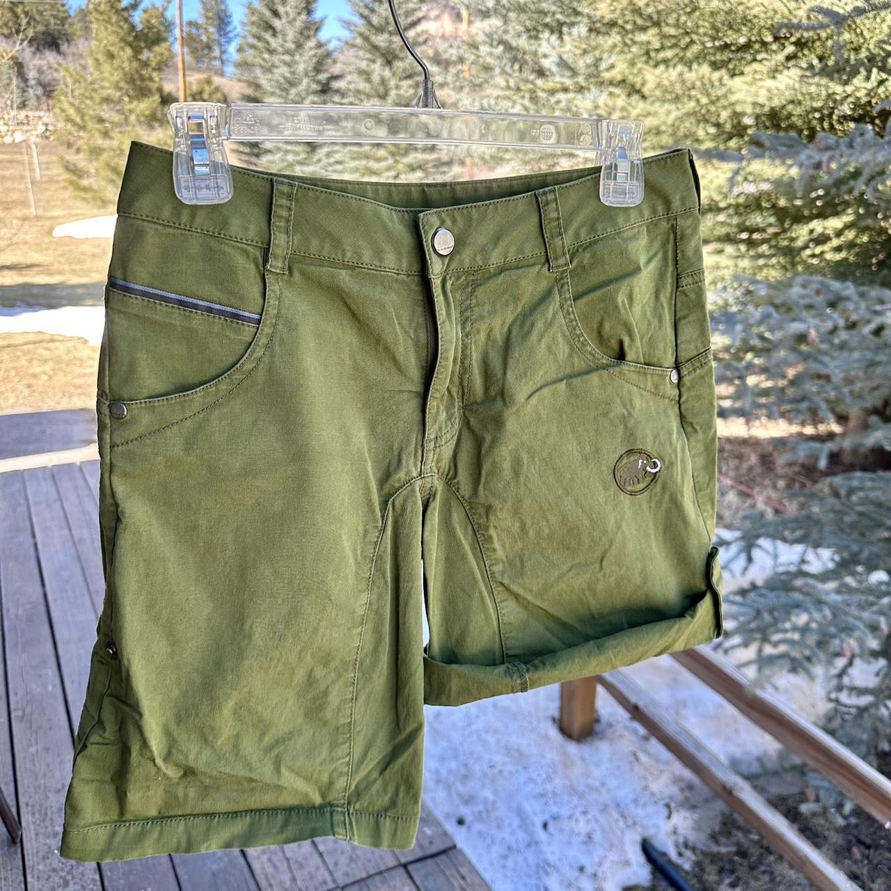 Mammut Women's Green Shorts