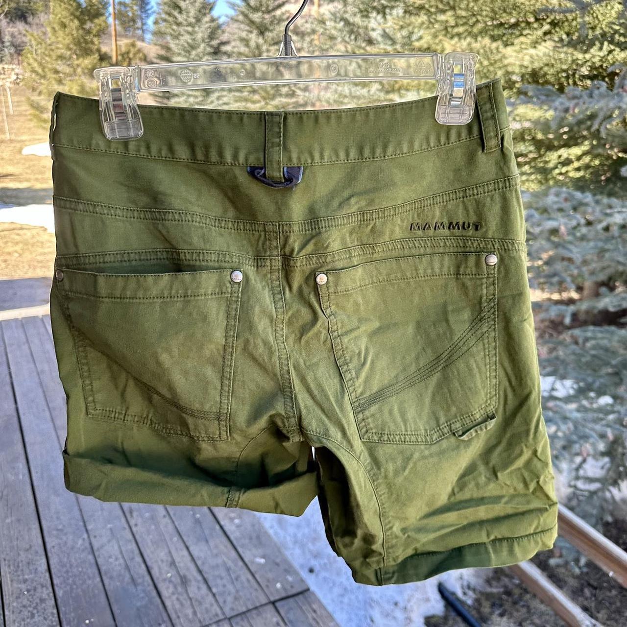 Mammut Women's Green Shorts (2)