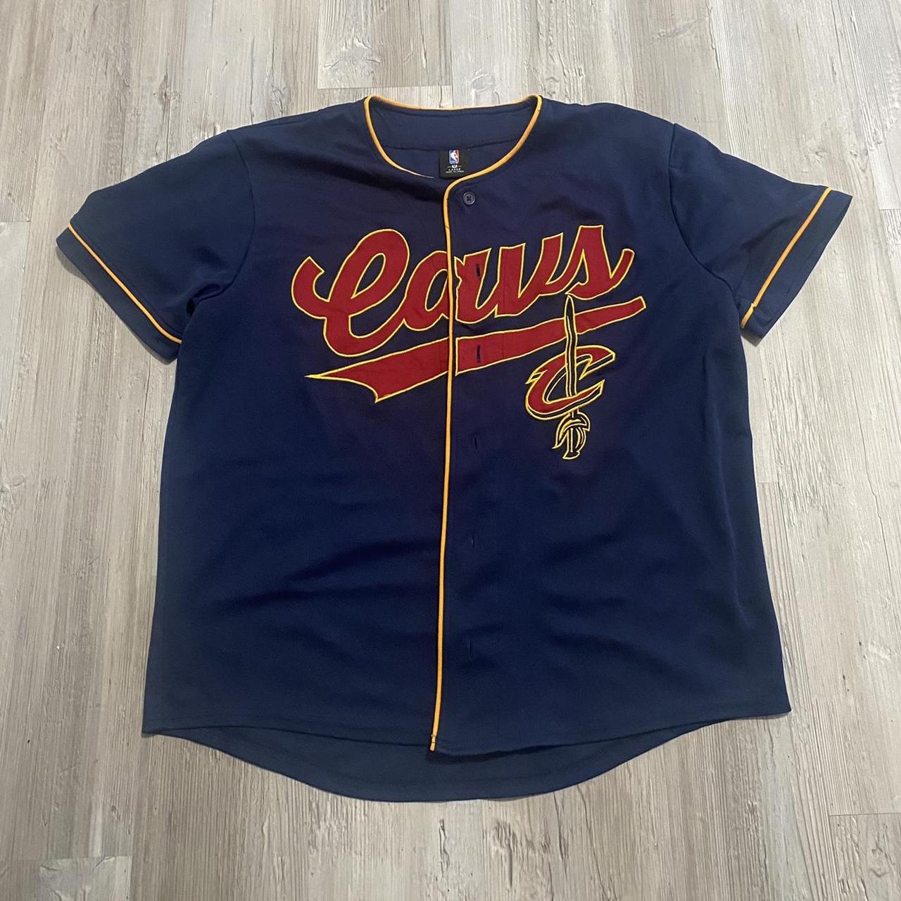 Cleveland Cavs baseball style jersey sized MENS LARGE Depop