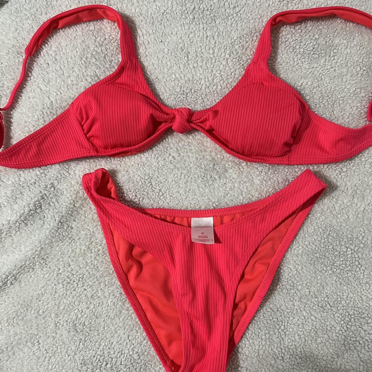 Target pink bikini sized as M but fits small Depop