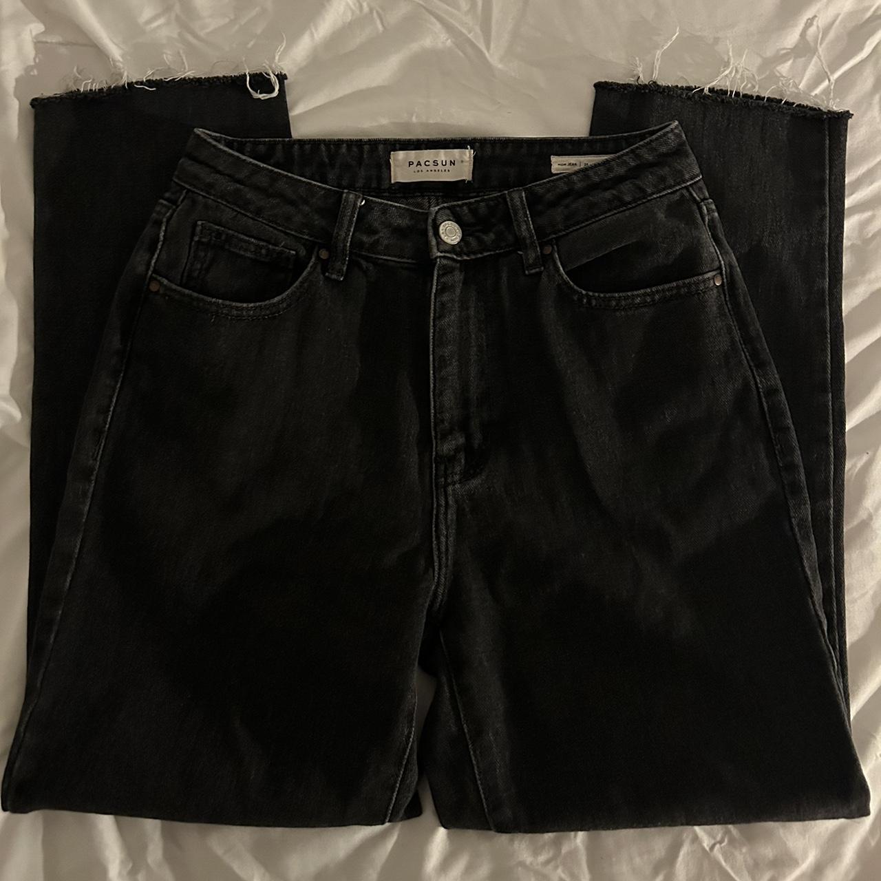 pacsun mom jean ⋆⭒˚｡⋆ 🌟 size 26” 13” flat waist... - Depop