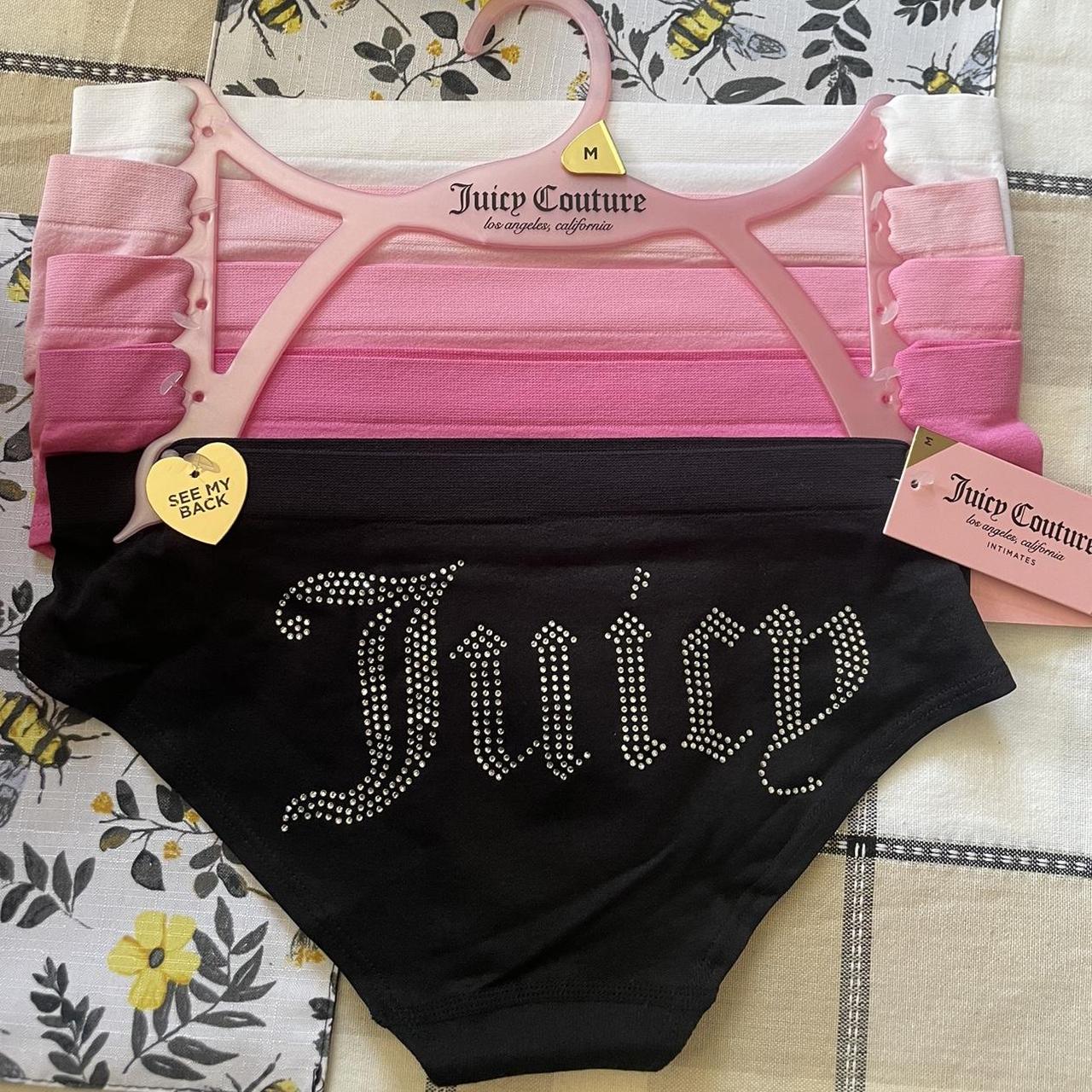 Juicy Couture Underwear 5 pairs all say Juicy... - Depop