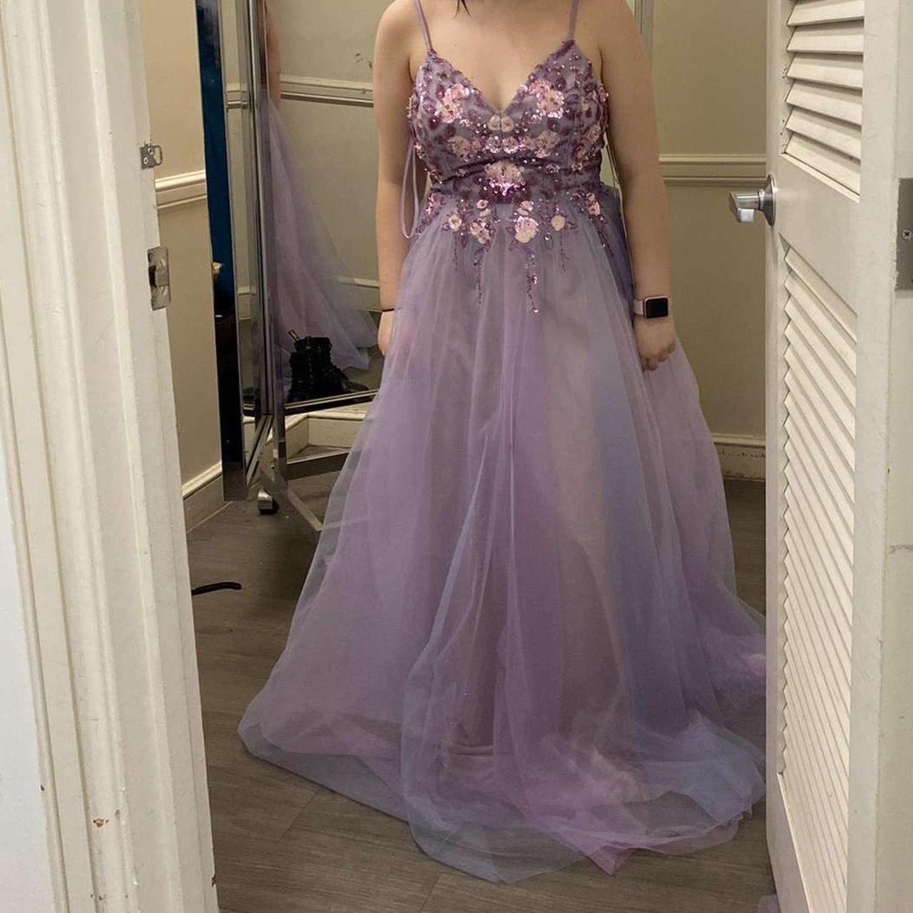Macy's Women's Purple Dress | Depop
