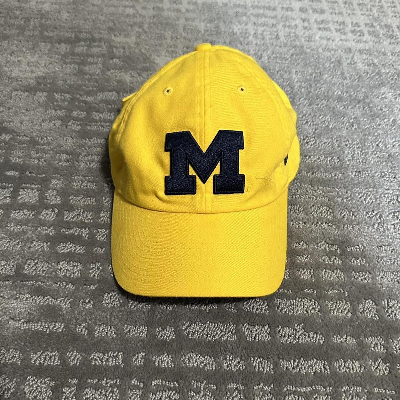 Michigan Wolverines Nike Swoosh Hat Baseball Cap - Depop
