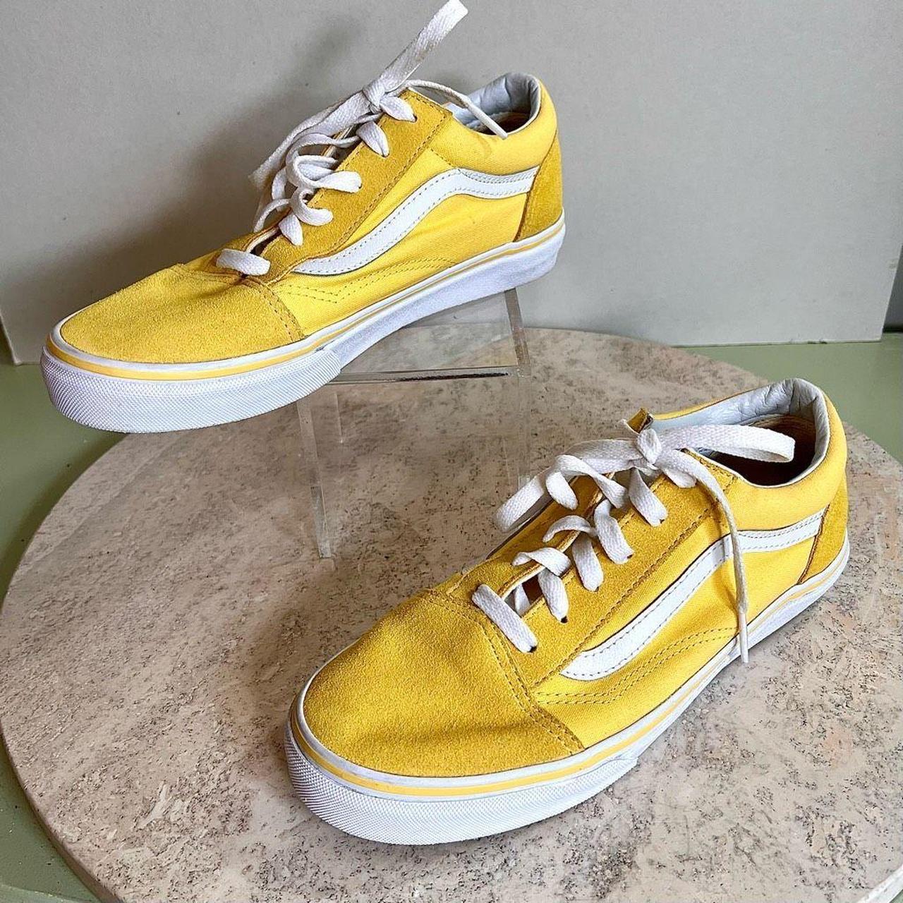 Kids mustard vans best sale