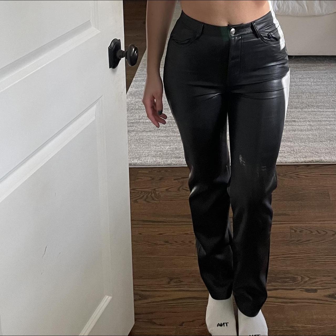 ARITZIA MELINA LEATHER PANTS Size: 2 These are... - Depop