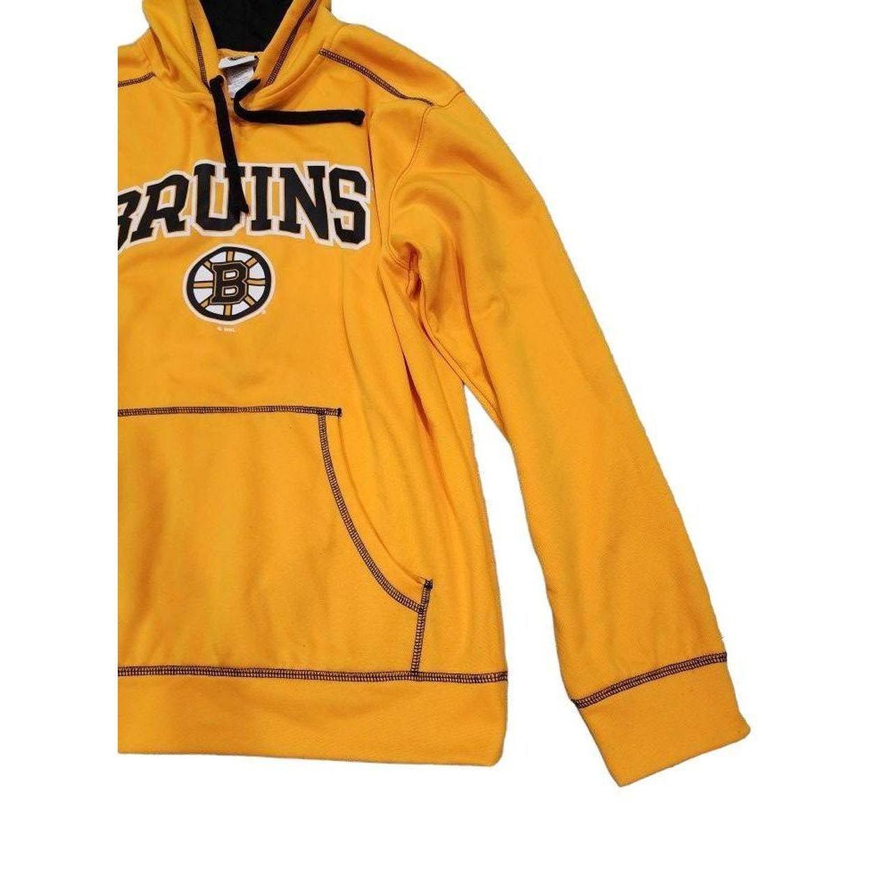 NHL Mens Boston Bruins Hoodie Sweatshirt Long Sleeve - Depop