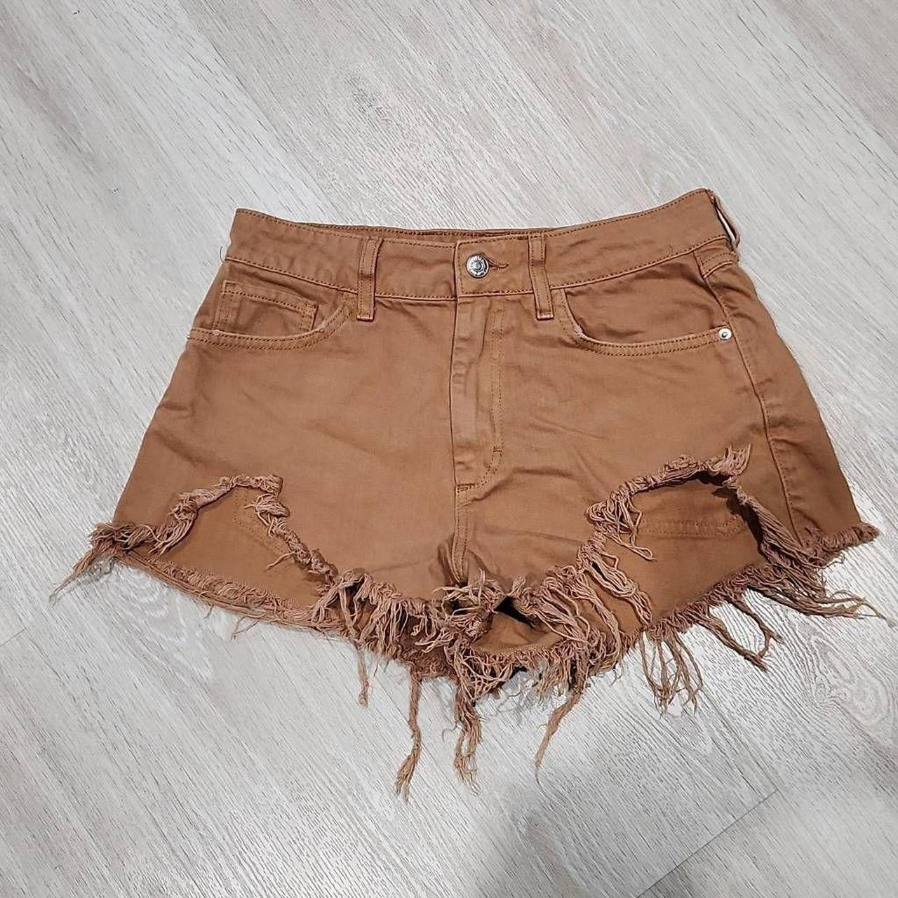 Forever 21 Women's Distressed Frayed Denim