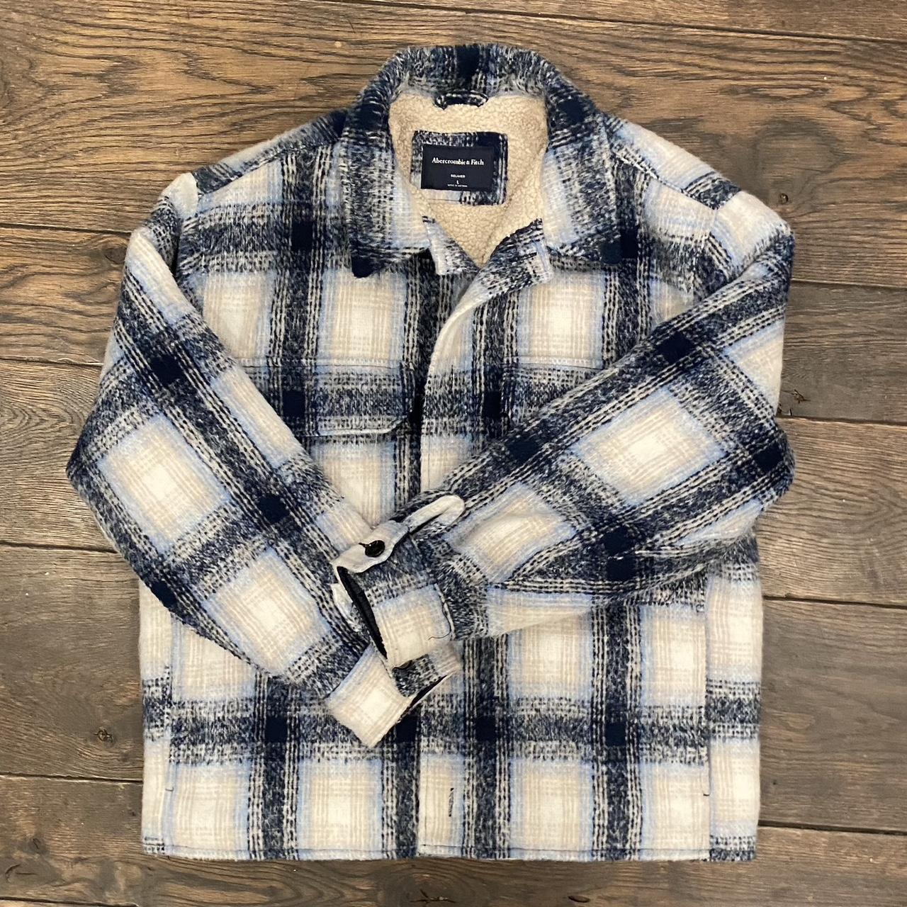 Mens Jackets Abercrombie And Fitch Flannel Jacket Abercrombie - Main Image