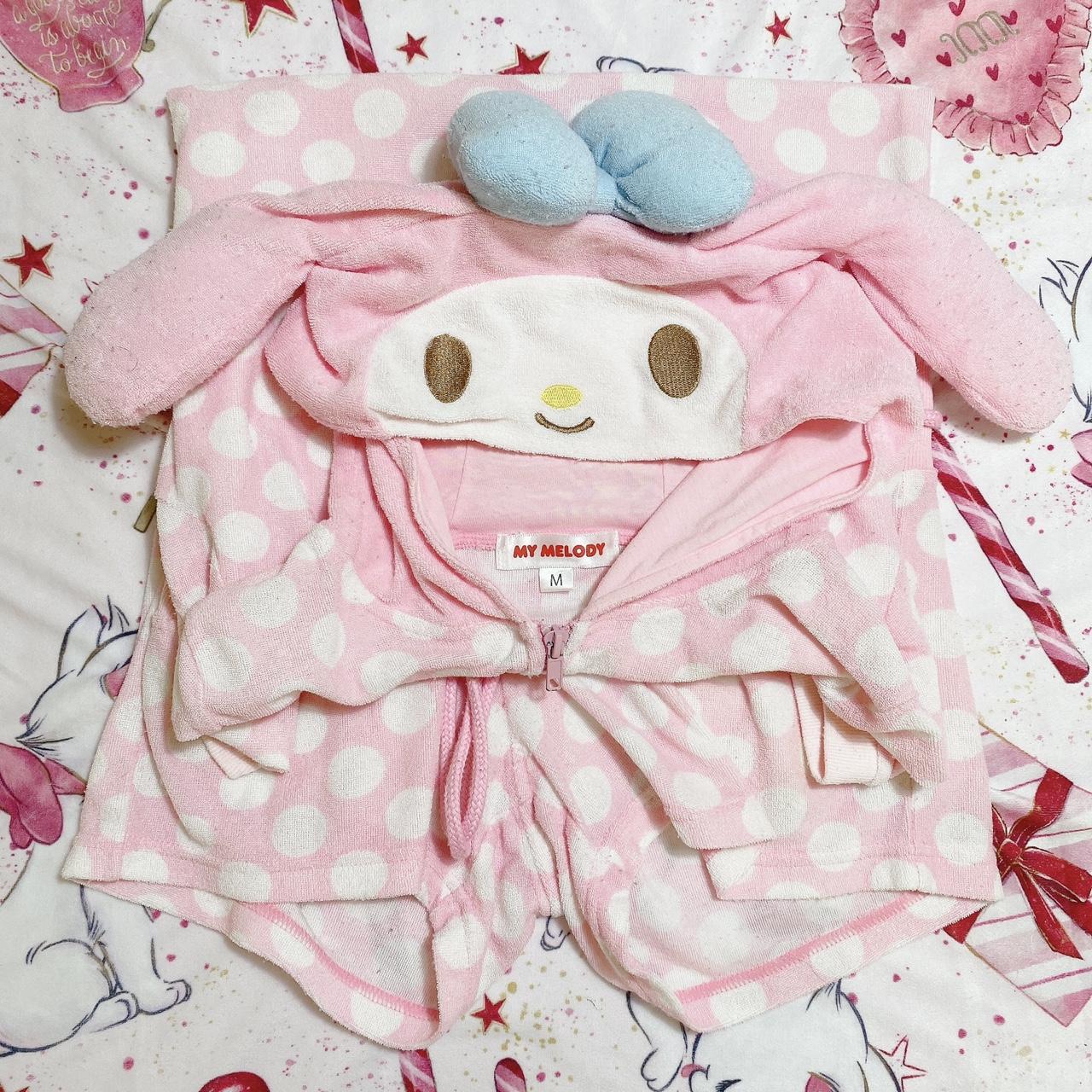comfy My Melody sanrio one piece (shorts) 🍓 in good... - Depop