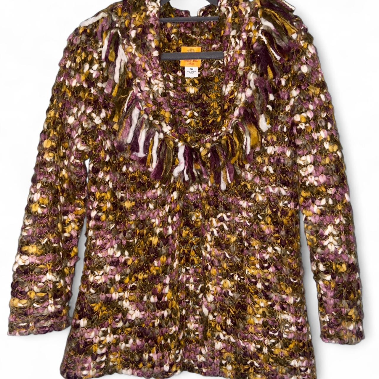 Ruby Rd. Women's Cardigan - Multi/Brown - M – Rub… - image 1