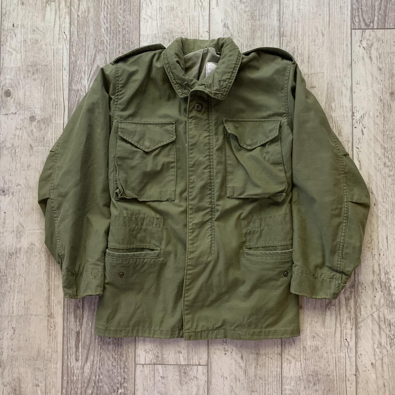 1981 US Military M-65 Field Coat Tagged XS Chest:... - Depop