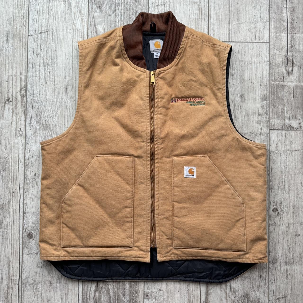 Carhartt quilted clearance vest