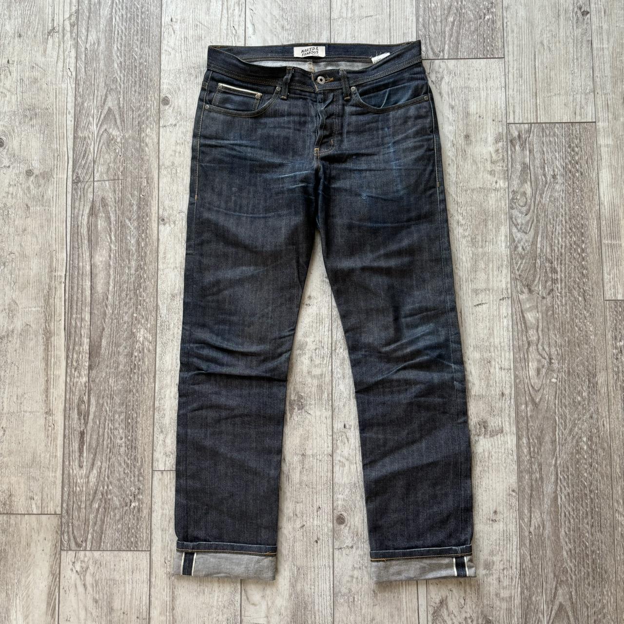 Naked Famous Weird Guy Selvedge Denim Obviously Depop