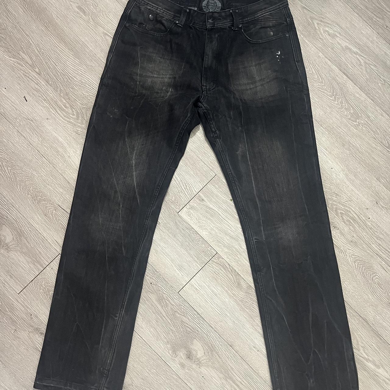 Legacy Vintage Jeans - Unhemmed bottom for flares... - Depop