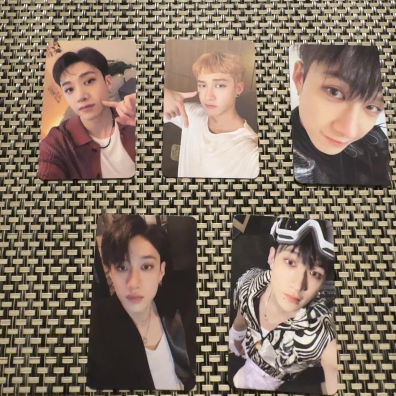 Stray kids bang Chan photocard lot Includes - 5... - Depop