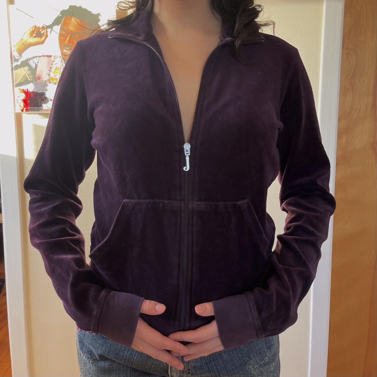 Juicy Couture Women's Purple Jacket | Depop